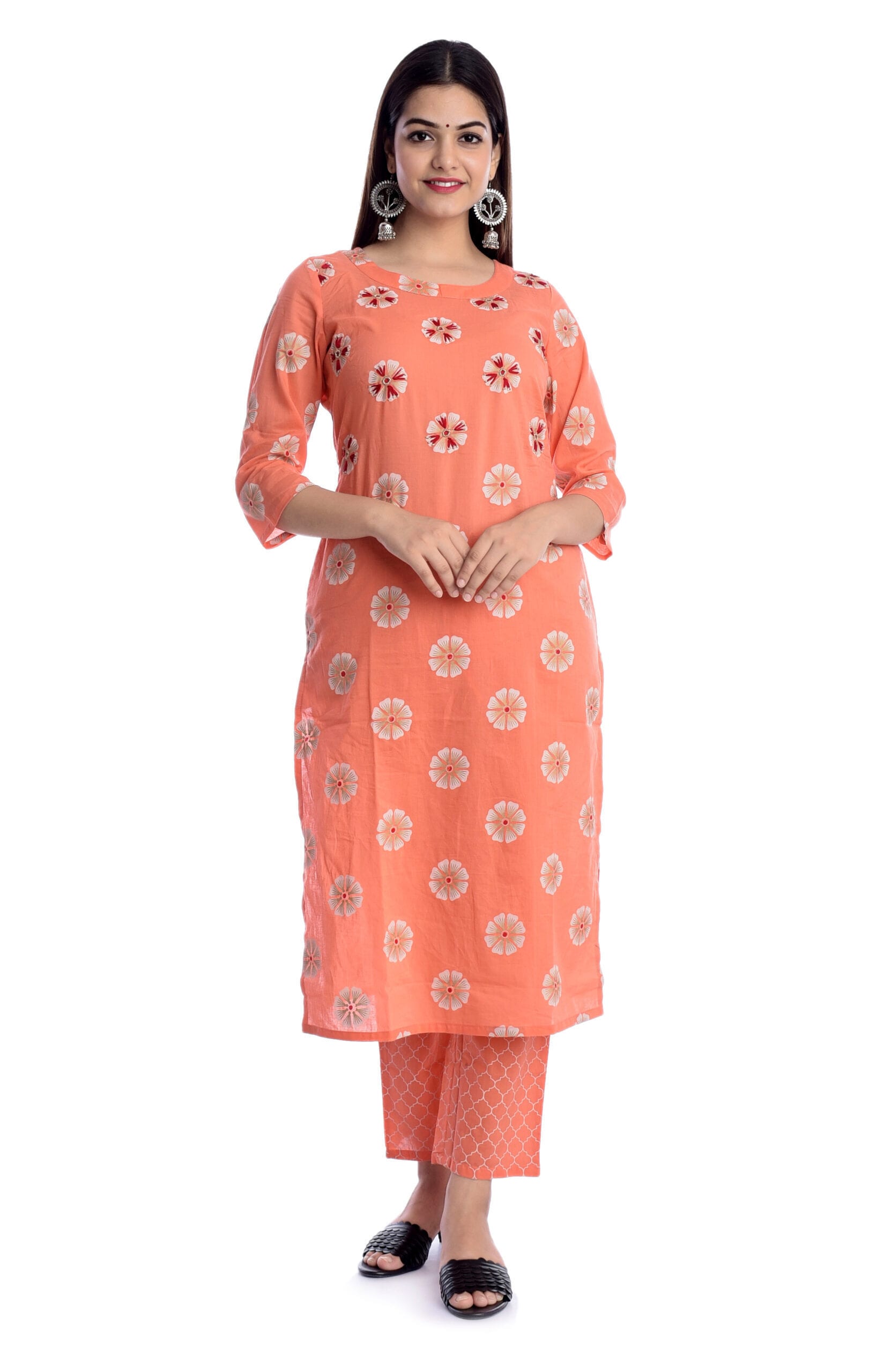Jaipur Kurti Women's Cotton Kurta Set (JKPAT4643_Grey_S) : Amazon.in:  Fashion-hancorp34.com.vn