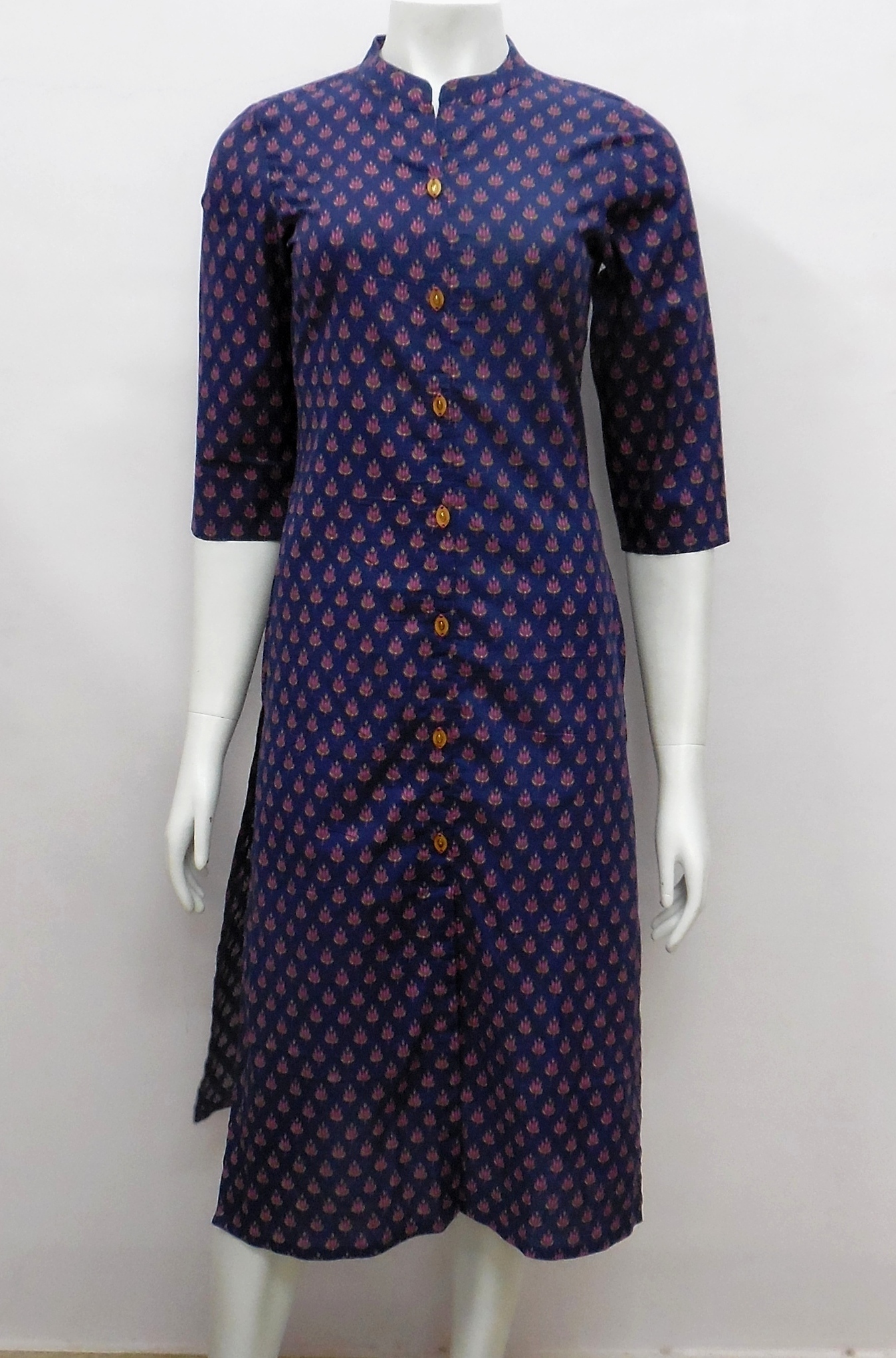 Jaipuri Printed Kurta with Fancy Wood Buttons (Rs 275 per Pc | Rs 1375 ...