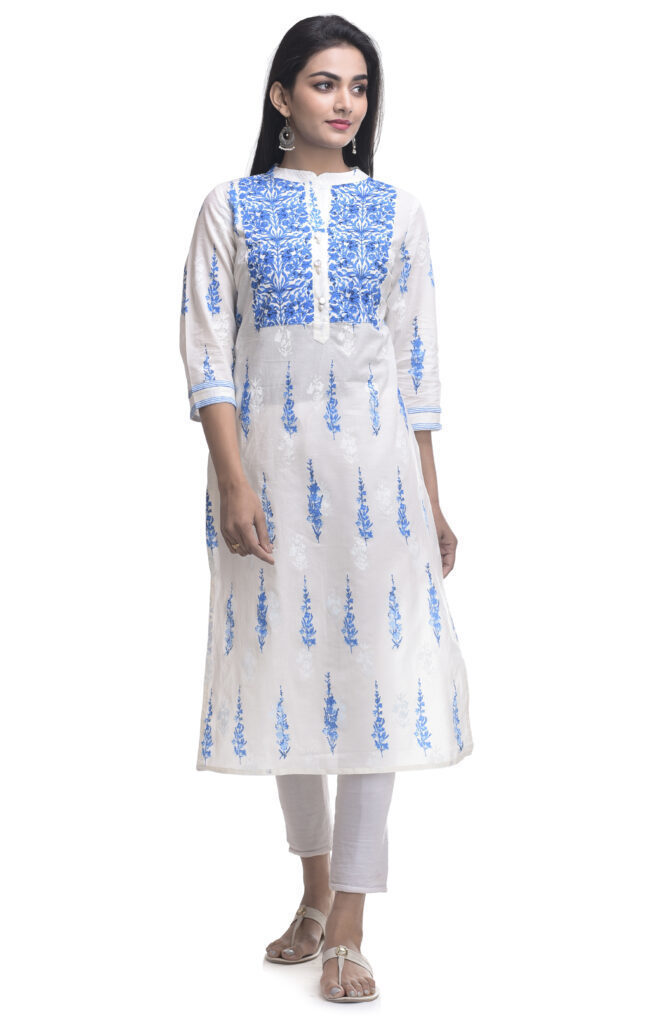 New Kurti - Neera Reyon Casual Wear Readymade Latest Straight Kurti  wholesale women's boutique clothing india