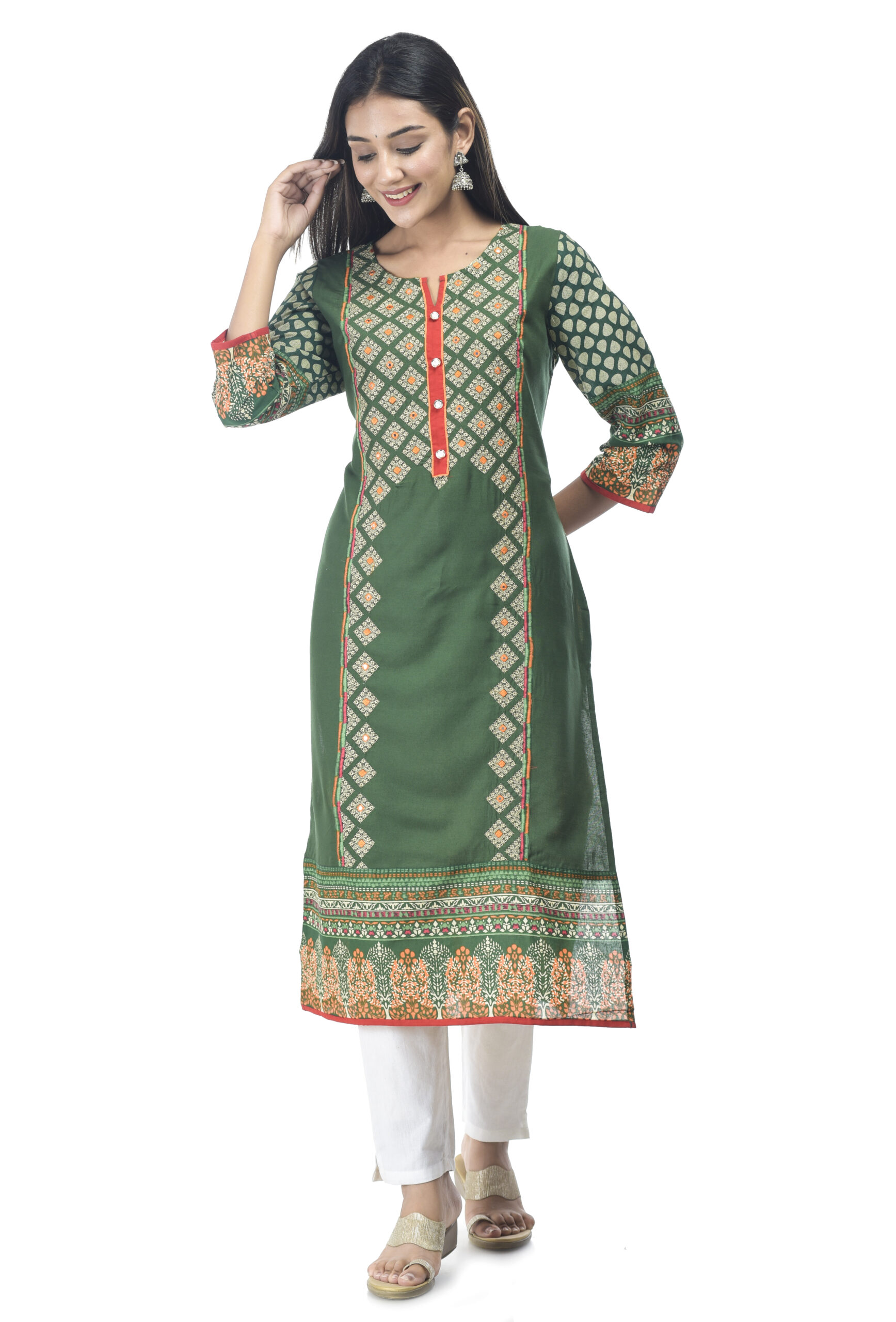 Jaipur Kurti Women Fit and Flare Blue Dress - Buy Jaipur Kurti Women Fit  and Flare Blue Dress Online at Best Prices in India | Flipkart.com